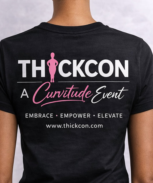 THICKCON - A Curvitude Event Tshirt