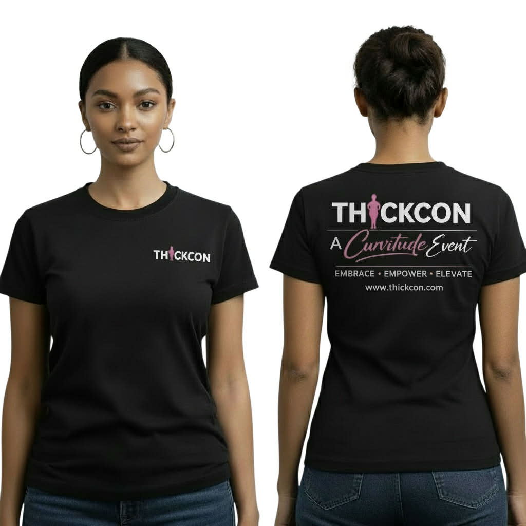 THICKCON - A Curvitude Event Tshirt